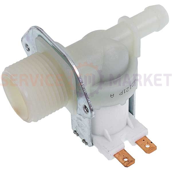 Клапан подачи воды для стир. машины 1WAY/180/10.5mm Indesit