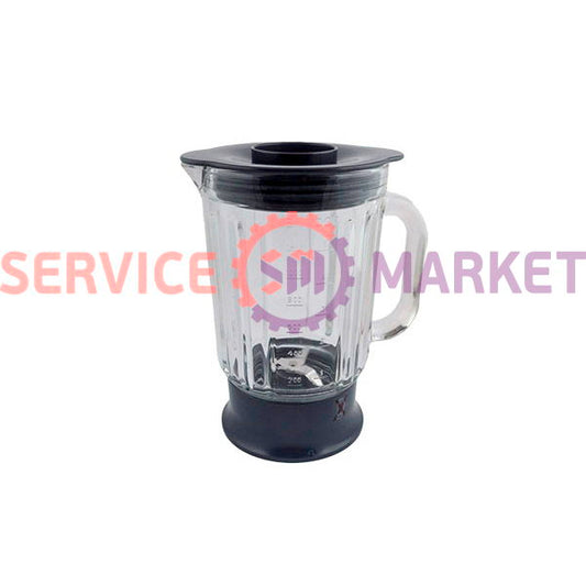 Чаша блендера в сборе 1200ml (стекло) для кух. комб. Kenwood серый (аксессуар)