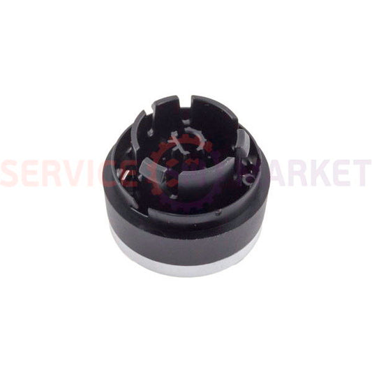 Program switch knob assembly for Indesit washing machine black