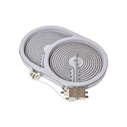 Конфорка для стеклокерам. поверх. D=165mm (с расш. зоной L=265mm) 1500/2400W Beko