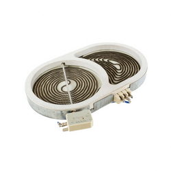 Конфорка для стеклокерам. поверх. D=140mm (с расш. зоной L=250mm) 1100/2000W Beko