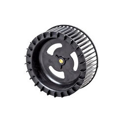 Impeller for hood D=130mm H=56mm shaft d=8mm (clockwise under nut) Beko black