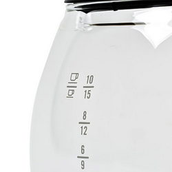 Flask + lid for Brunch Rowenta coffee maker dark gray