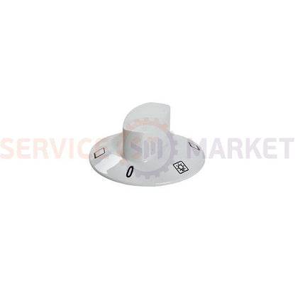 Ручка регулировки режимов духовки для плиты Gorenje белый