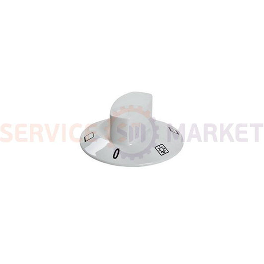 Ручка регулировки режимов духовки для плиты Gorenje белый