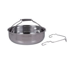 Steam cooking container for multicooker (with handle) D=200/215mm H=71mm Moulinex