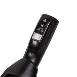 Parquet brush for vacuum cleaner on Delta pipe (angular) with latches. D=36mm Rowenta black