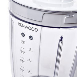 Blender bowl assembly 1500ml AT262 for kitchen. comb. Kenwood white