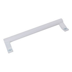 Upper/lower door handle for Bosch refrigerator white