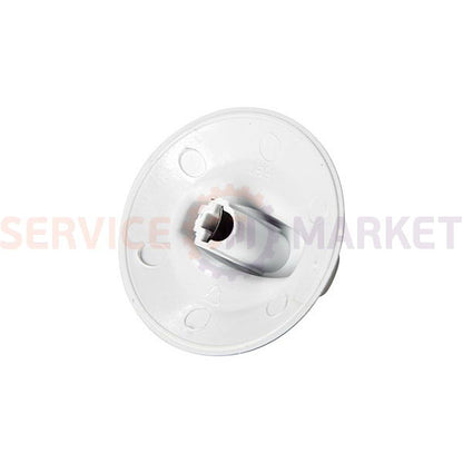 Burner control knob (2-zone) for electric stove Gorenje white