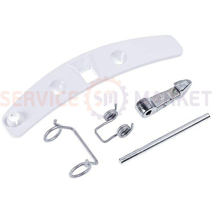 Door (hatch) handle assembly for Electrolux washing machine white