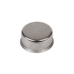 Filter-sieve for two pores. D=55mm D edge=60mm H=25mm (with fix.) for coffee maker Saeco