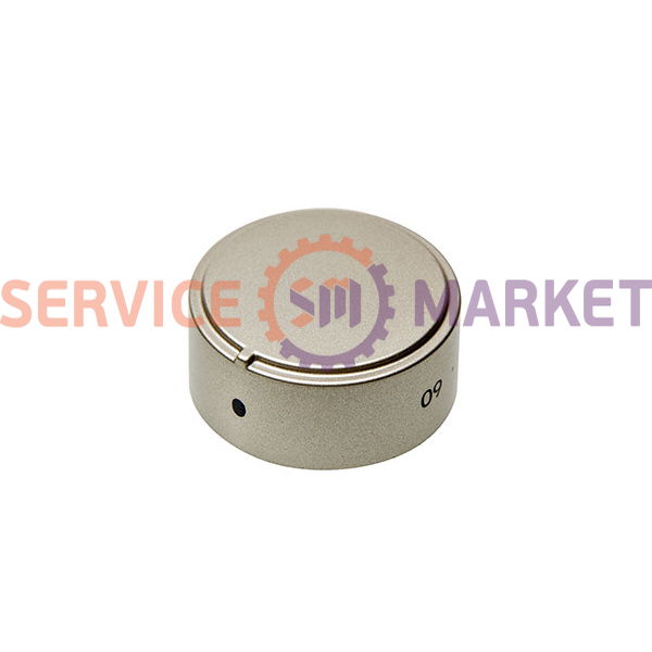 Ручка регулировки температуры для духового шкафа Indesit серебристый