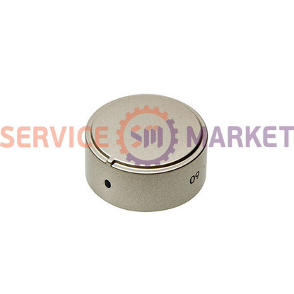 Ручка регулировки температуры для духового шкафа Indesit серебристый