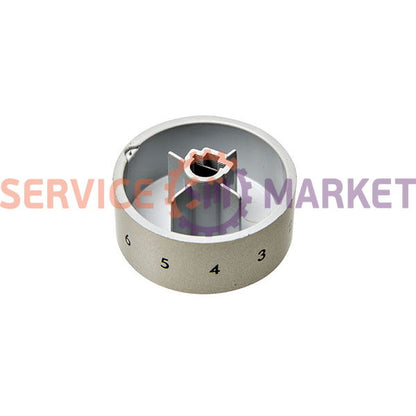 Indesit Electric Stove Burner Control Knob Silver