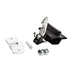 Door (hatch) handle assembly for Electrolux washing machine black