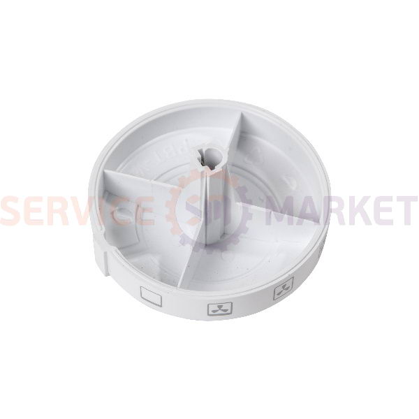 Oven mode control knob Gorenje white/silver