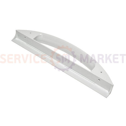 Door handle L330mm L(fastenings)255mm for freezer Zanussi white