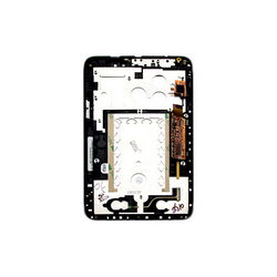 Display with touchscreen and back frame for tablet A2107A Lenovo black (OR)