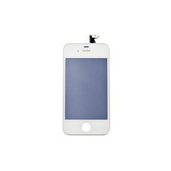 Дисплей с тачскрином и рамкой для моб. телефона iPhone 4 белый (OR)