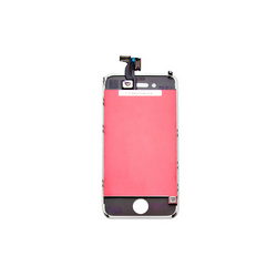 Display with touchscreen and frame for mobile phone iPhone 4 white (OR)