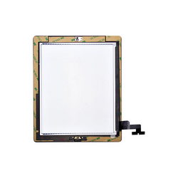 Touchscreen with HOME button for iPad 2 Apple tablet black (OR)