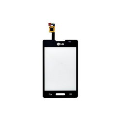 Сенсорный экран (тачскрин) для моб. телефона E440 Optimus L4 II LG черный (OR)