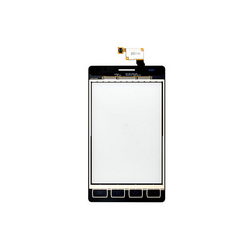 Touchscreen for mobile phone E615 Optimus L5 LG black (OR)