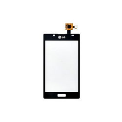 Сенсорный экран (тачскрин) для моб. телефона P700/P705 Optimus L7 LG черный (HC)