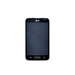 Дисплей с тачскрином и перед. корп. для моб. телефона D320 Optimus L70 LG черный (OR)