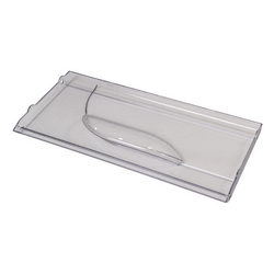Freezer drawer panel (upper) 383x186mm Atlant transparent