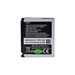 Battery AB603443CU Li-ion 3.7V 1000mAh for mobile phone Samsung