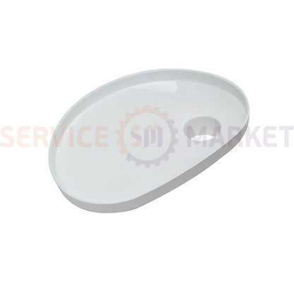 Лоток насадки мясорубки (пласт.) для кух. комбайна Kenwood белый