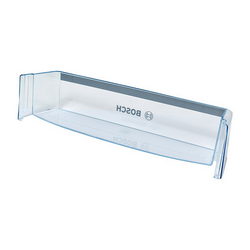 Refrigerator door shelf for bottles 495x120mm (with logo) Bosch transparent