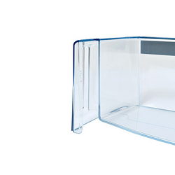 Refrigerator door shelf for bottles 495x120mm (with logo) Bosch transparent