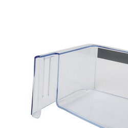 Door shelf (lower) for refrigerator 495x115mm Bosch transparent