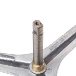 Crosspiece of the washing machine tank; shaft L=107mm Electrolux