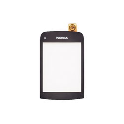 Touch screen for mobile phone C2-02/03/06/07/08 Nokia black (OR)