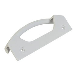 Upper/lower door handle for Bosch refrigerator white