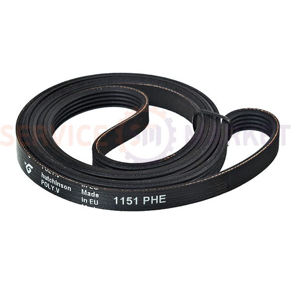 Ремень 1151H5 PHE Hutchinson черный