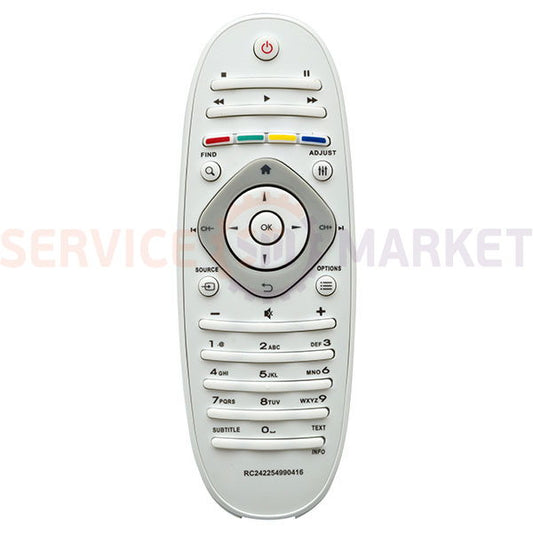 Remote control for TV RC242254990416 Philips