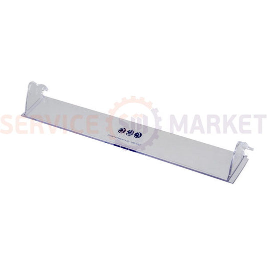 Folding lid for fresh zone for refrigerator 490x80mm (with pictograms) Whirlpool