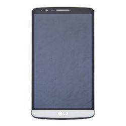 Дисплей с тачскрином и перед. корп. для моб. телефона D855 G3 LG белый (OR)