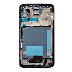 Display with touchscreen and front. case for mobile. phone D802 G2 LG black (OR)