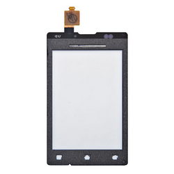 Touchscreen for mobile phone C1505 Xperia E Sony black (OR)