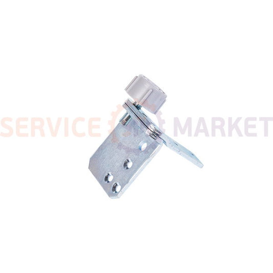 Door hinge (lower left) + leg for Indesit refrigerator