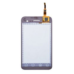 Touch screen (touchscreen) for mobile phone IQ255 FLY white (OR)