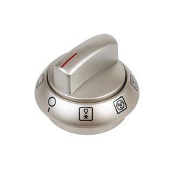 Ручка регулировки режимов духовки для плиты Bosch серый