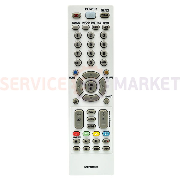 Remote control for TV AKB73655833 LG