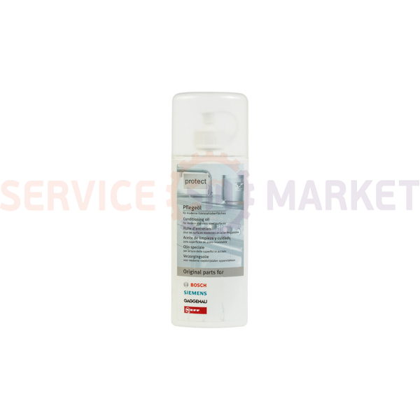 Масло для ухода за поверхностями из нержавеющей стали 100ml Bosch